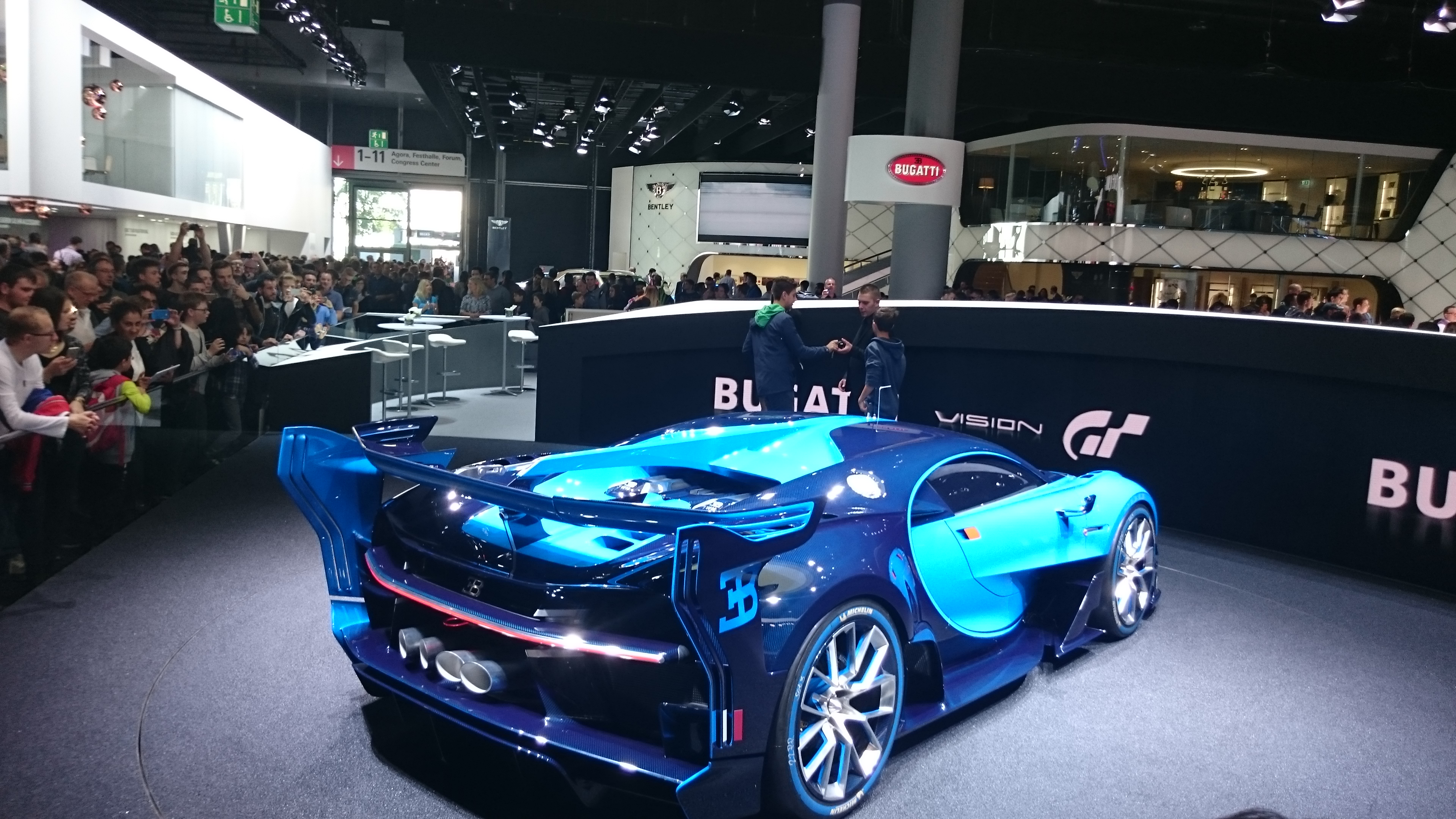 Fotos Bugatti Vision Gran Turismo #VidePan en #IAA2015