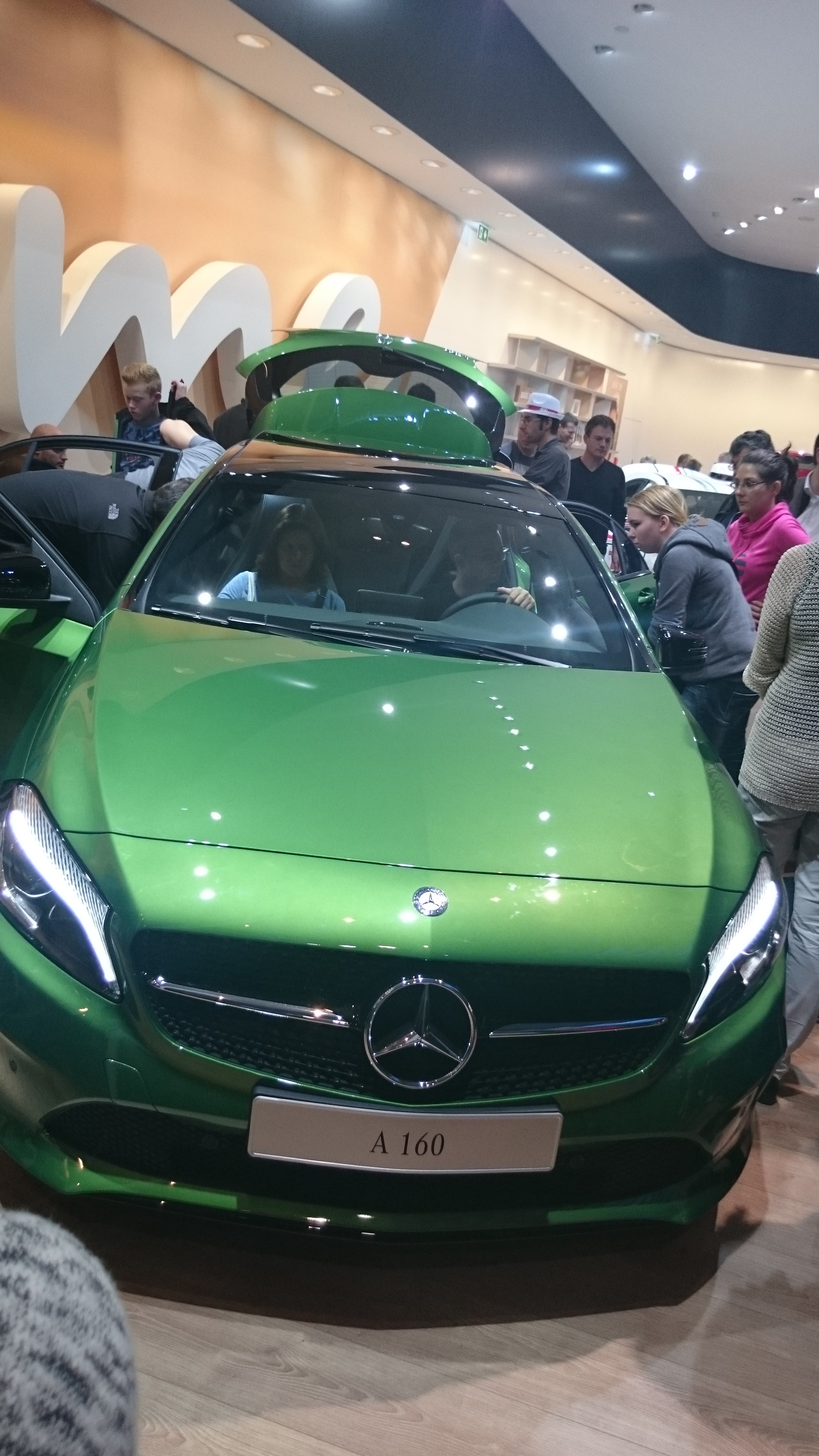 Fotos normales Mercedes A 160 #VidePan en #IAA2015