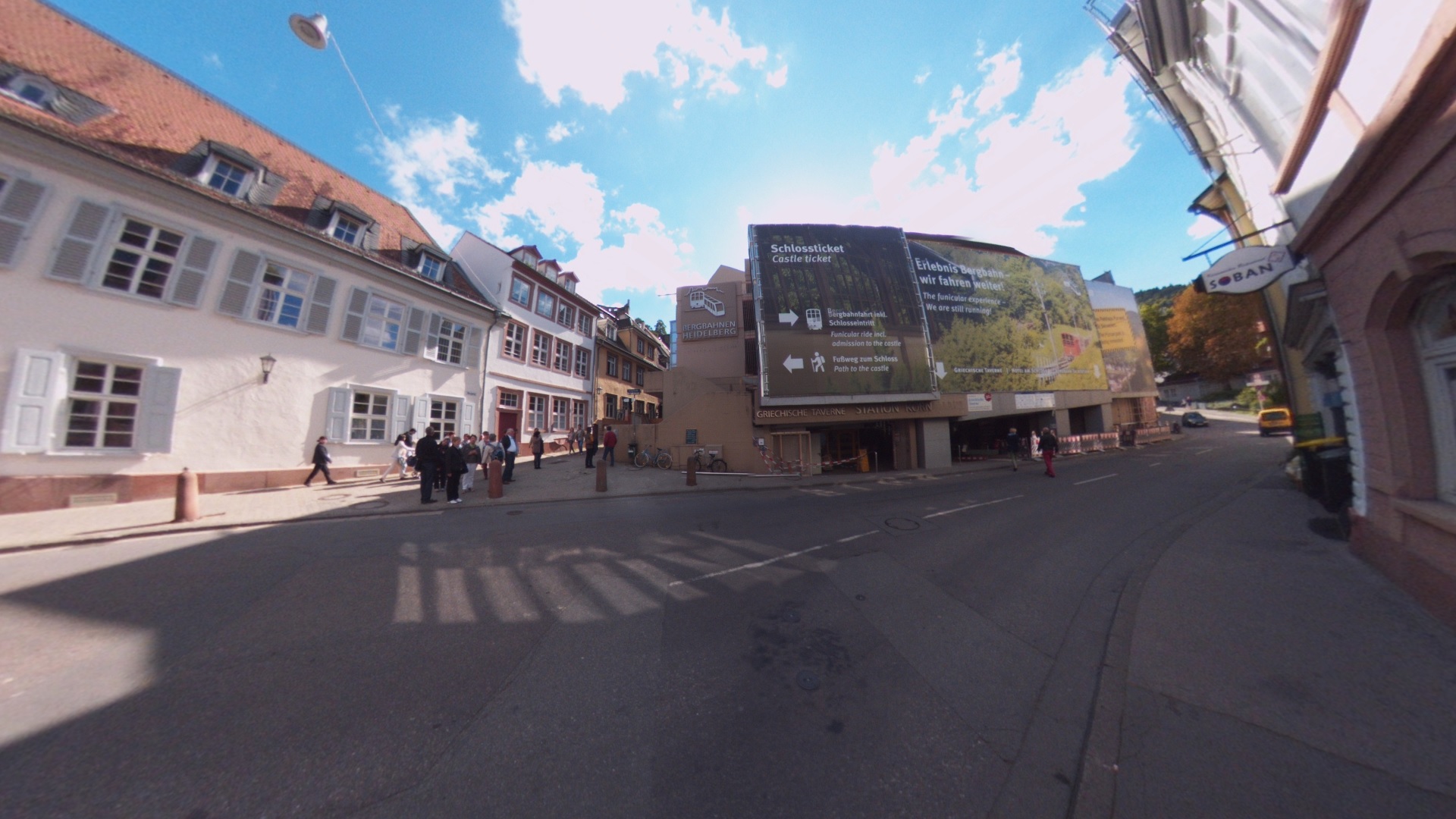 Fotos 360 Funicular de #Heidelberg. #VidePan por #Frankfurt