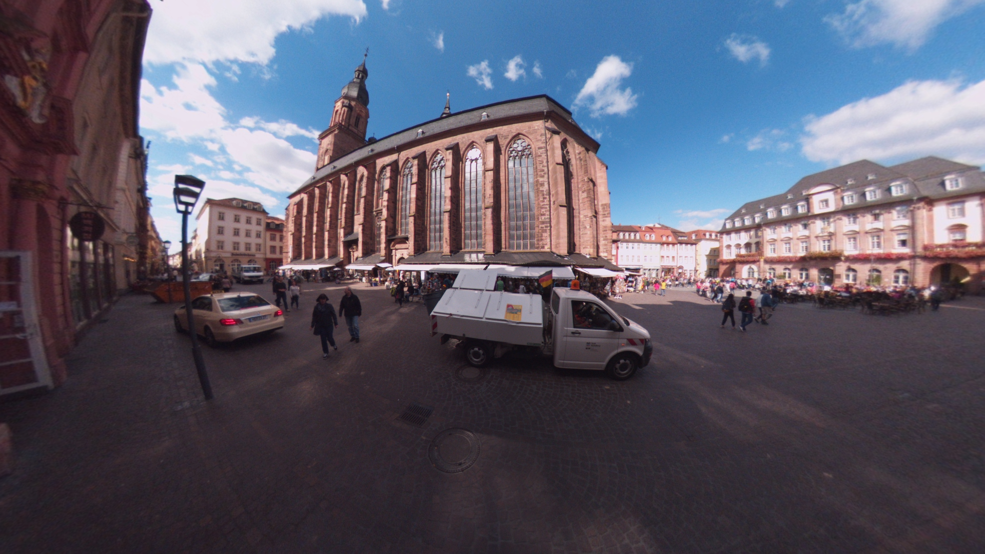 Fotos 360 Heiliggeistkirche de #Heidelberg. #VidePan por #Frankfurt