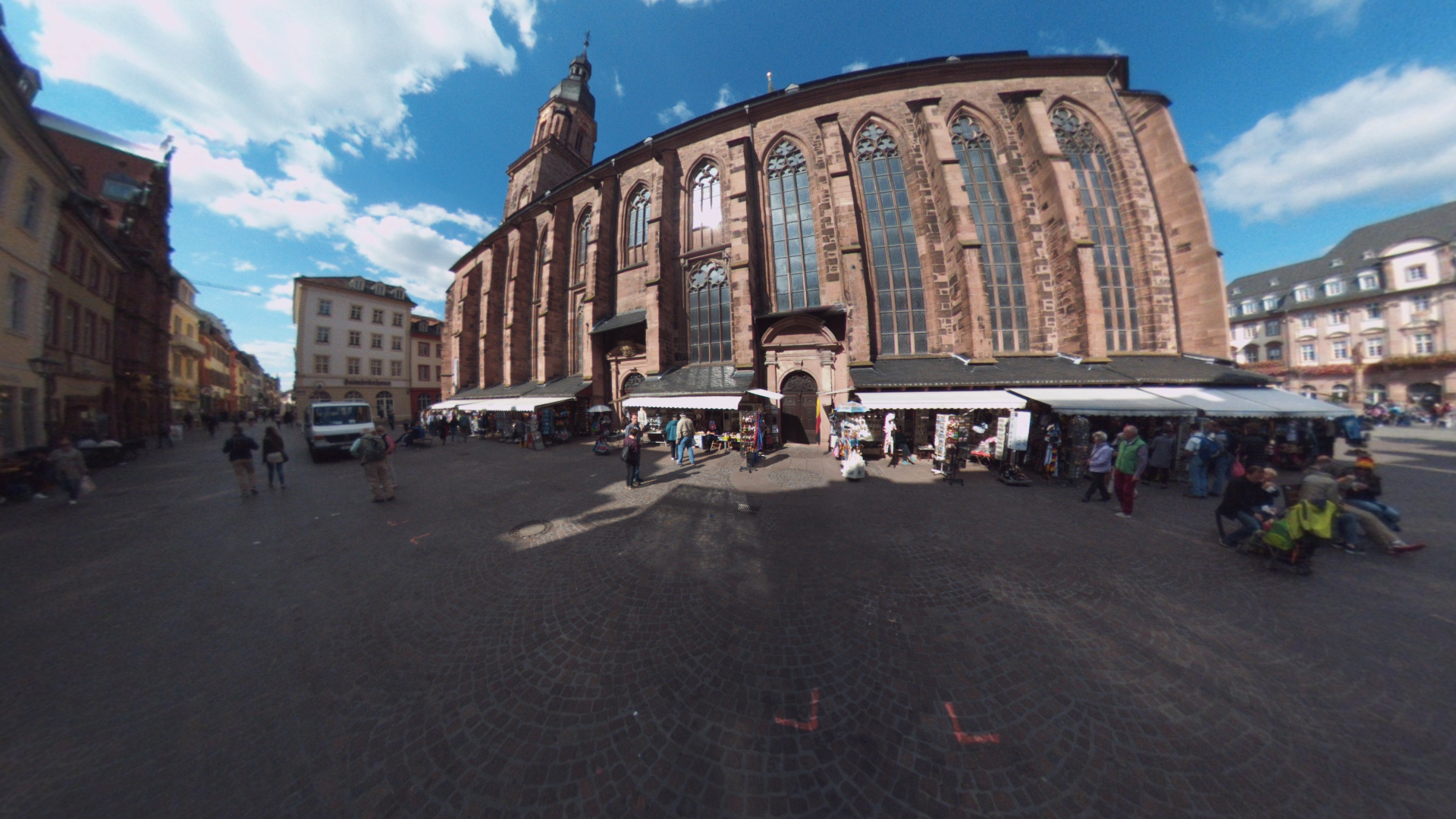 Fotos 360 Iglesia del Espíritu Santo de #Heidelberg. #VidePan por #Frankfurt
