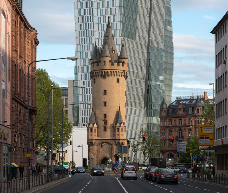 Fotos 360 Torre de Eschenheim. #VidePan por #Frankfurt