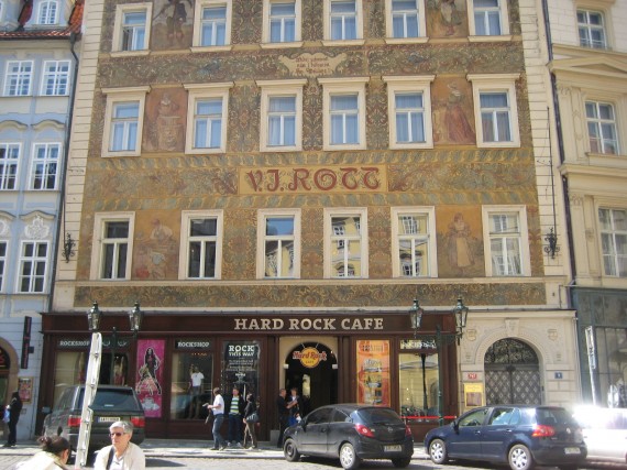 Fotos 360 Hard Rock Café de Praga. #VidePan por #Praga