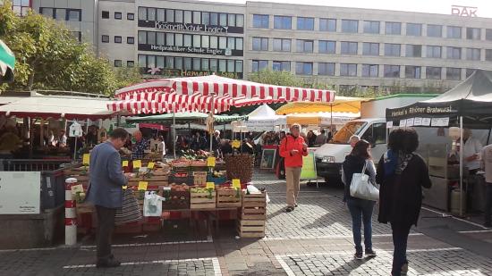 Fotos 360 Mercado Konstablerwach de Frankfurt. #VidePan por #Frankfurt