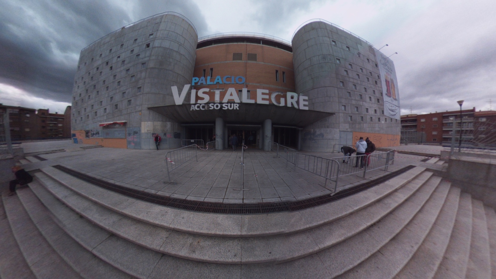 Fotos 360 Entrada Sur Palacio de Vistalegre.#VidePan en #FeriaCervezaMad