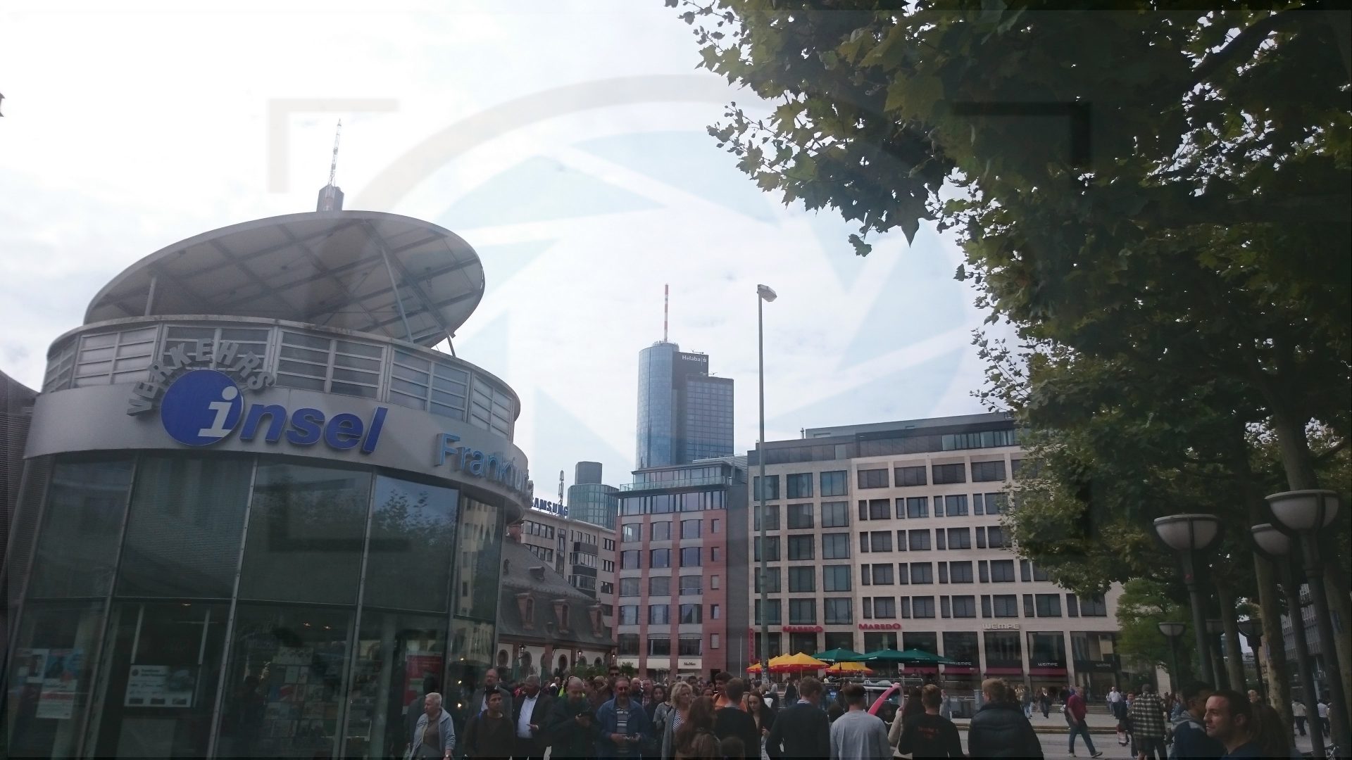 Fotos 360 (Parte 2) Plaza Konstablerwache de Frankfurt. #VidePan por #Frankfurt