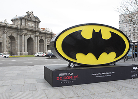 Fotos 360 Símbolo de Batman Clásico. #VidePan por #Madrid