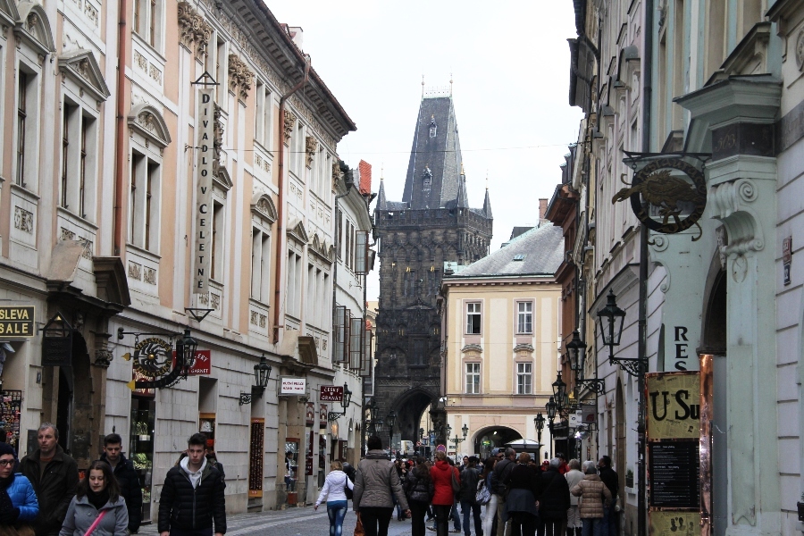 Vídeo 360 Paseo por la Calle Celetná. #VidePan por #Praga