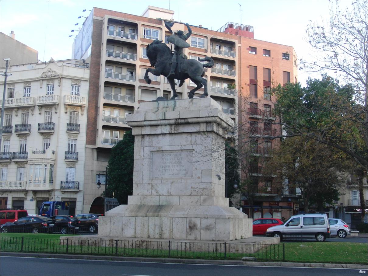 Fotos 360 Estatua El Cid Campeador. #VidePan por #Valencia