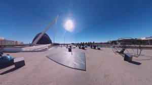 Fotos 360 La sombra del Sol. #VidePan por #Valencia