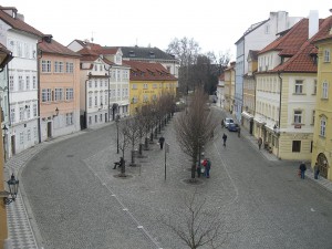Isla de Kampa en Praga