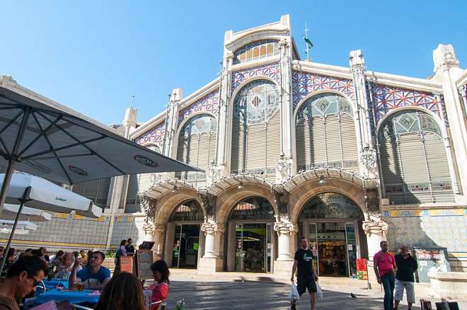 Fotos 360 Plaza del mercado. #VidePan por #Valencia