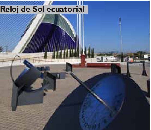 Fotos 360 Reloj de Sol ecuatorial corregido. #VidePan por #Valencia