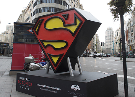 Fotos 360 Símbolo de Superman Clásico. #VidePan por #Madrid