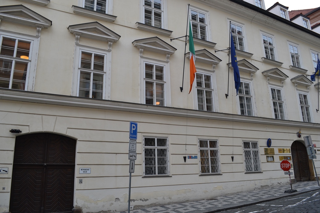 Fotos 360 Embajada de Rumania. #VidePan por #Praga