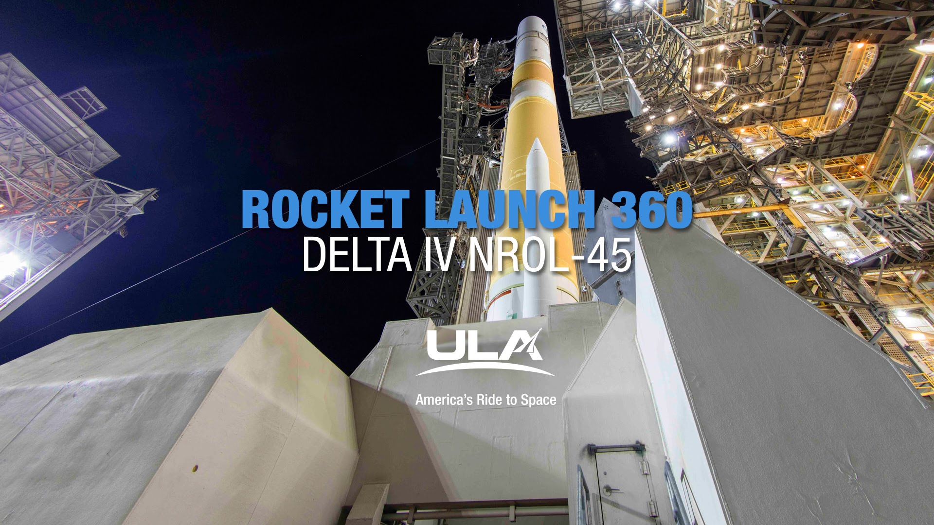 ULA nos enseña el lanzamiento de un cohete en 360