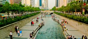 Foto 360 Cheonggyecheon de Seúl
