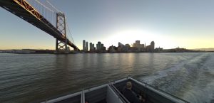 Foto 360 San Francisco desde la Bahía Ferry