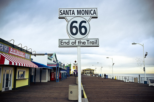 Fotos 360 Santa Monica Pier Route 66