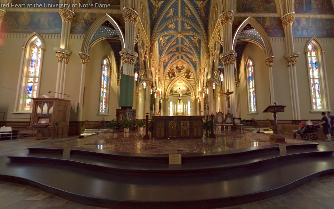 Foto 360 Basílica del Sagrado Corazón Notre Dame