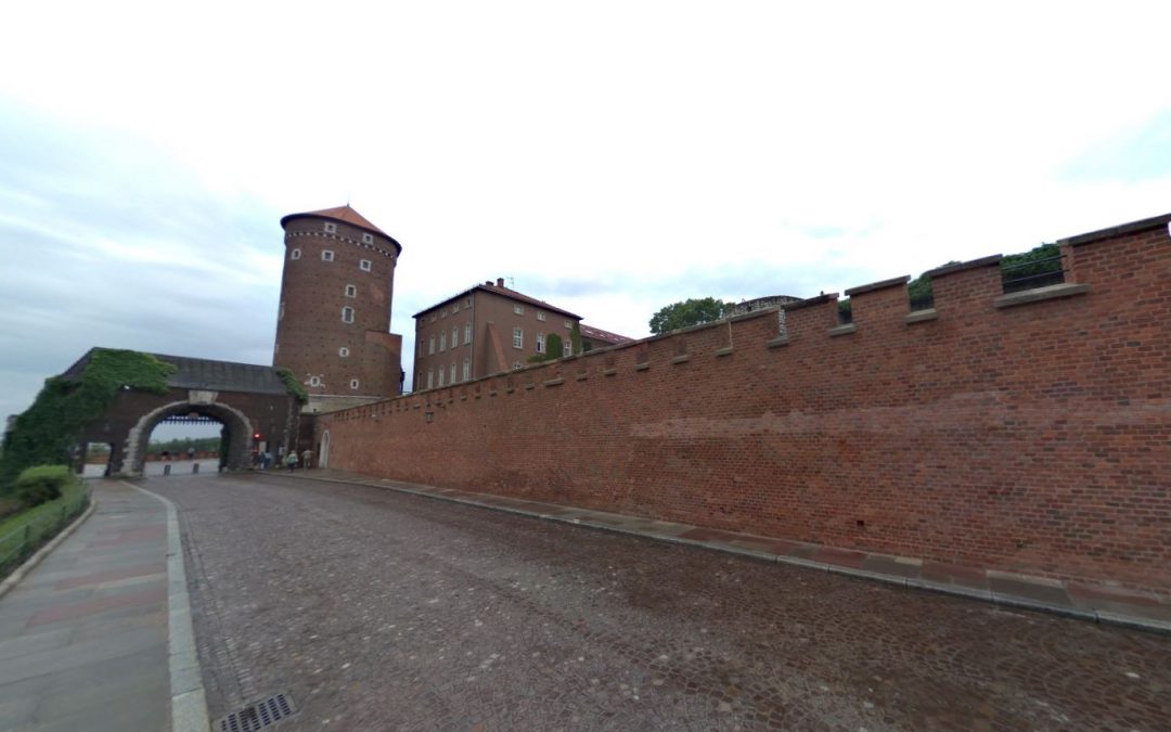 Foto 360 Camino de entrada al Castillo de Wawel