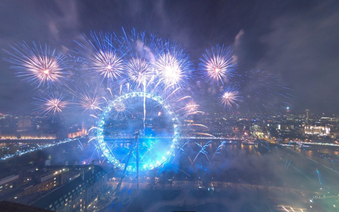 Foto 360 Año Nuevo 2016 en Londres