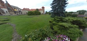 Jardines Reales del Castillo de Wawel
