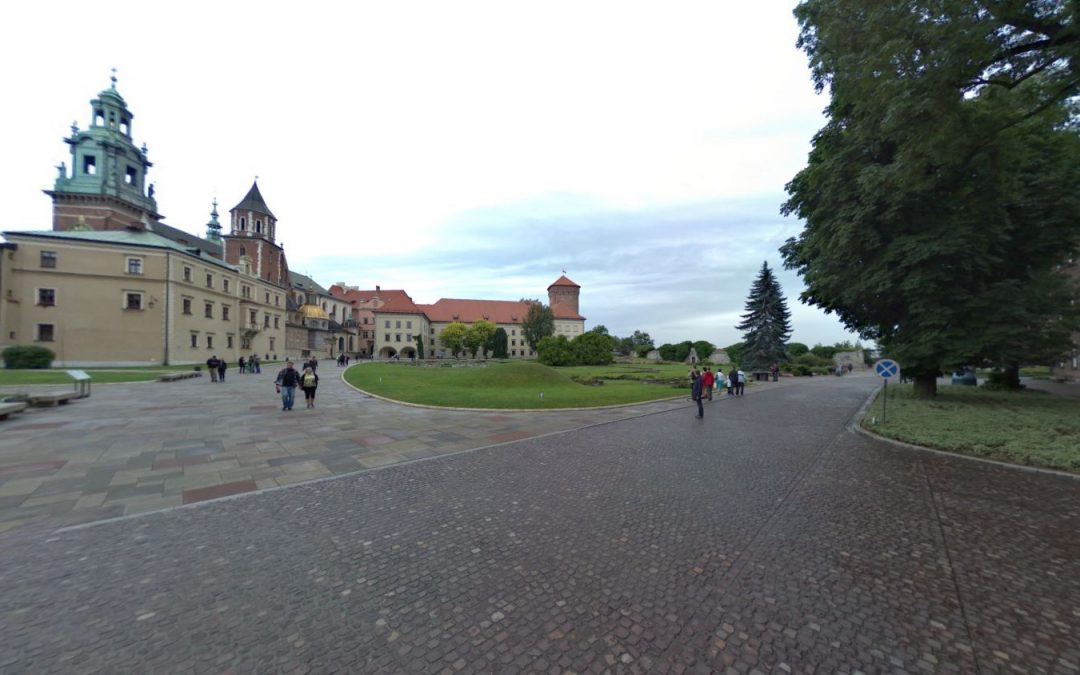 Foto 360 Conjunto arquitectónico del Castillo de Wawel. VidePan en Polonia