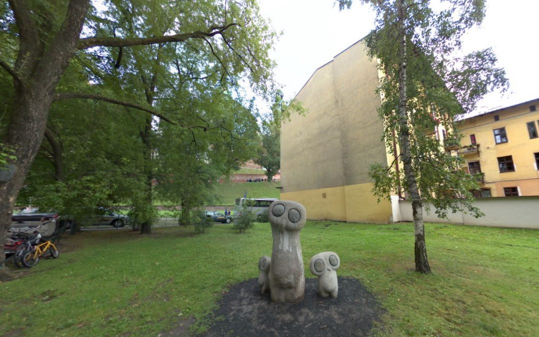 Foto 360 Figuras curiosas en Podzamcze. VidePan en Polonia