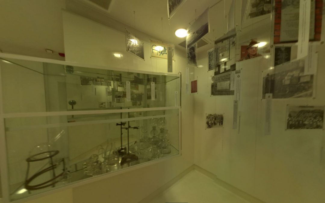 Foto 360 Objetos del Museo de La Farmacia de El Águila. VidePan en Polonia