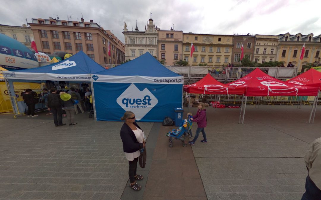 Foto 360 Stand de @QSW_Sports en Cracovia. VidePan en Polonia