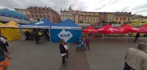 Stand de Quest Sportswear en Cracovia