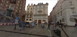 Zara y Hard Rock Cafe en Cracovia
