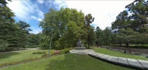 estatua-de-juliusz-slowacki-en-parque-slowacki-de-wroclaw-breslavia