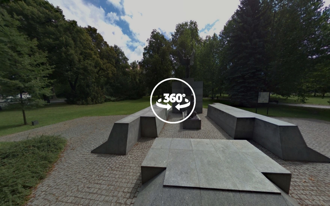 Foto 360 Monumento de las víctimas de Katyn. Wroclaw (Breslavia). VidePan en Polonia