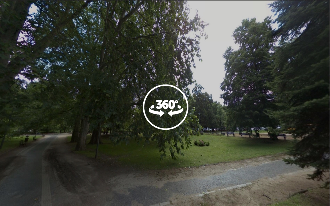 Foto 360 Parque Slowacki de Wroclaw (Breslavia). VidePan en Polonia