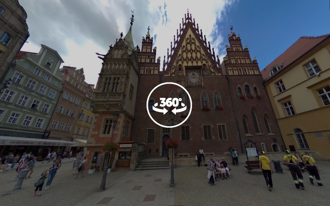 Foto 360 Ayuntamiento de Wroclaw(Breslavia).VidePan en Polonia