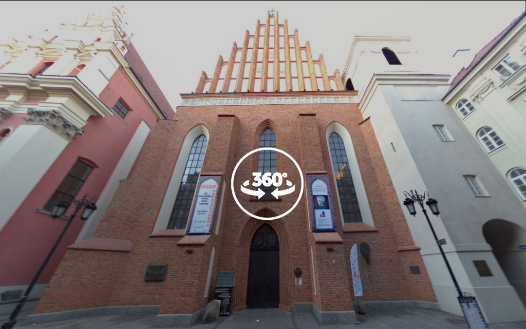 Foto 360 Basílica Archicatedral del Martirio de San Juan Bautista Mártir. VidePan en Polonia