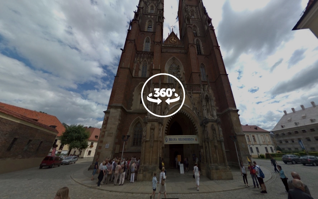 Foto 360 Catedral de Wroclaw (Breslavia). VidePan en Polonia