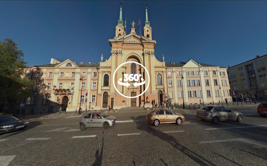 Foto 360 Catedral de campo del ejército polaco. VidePan en Polonia