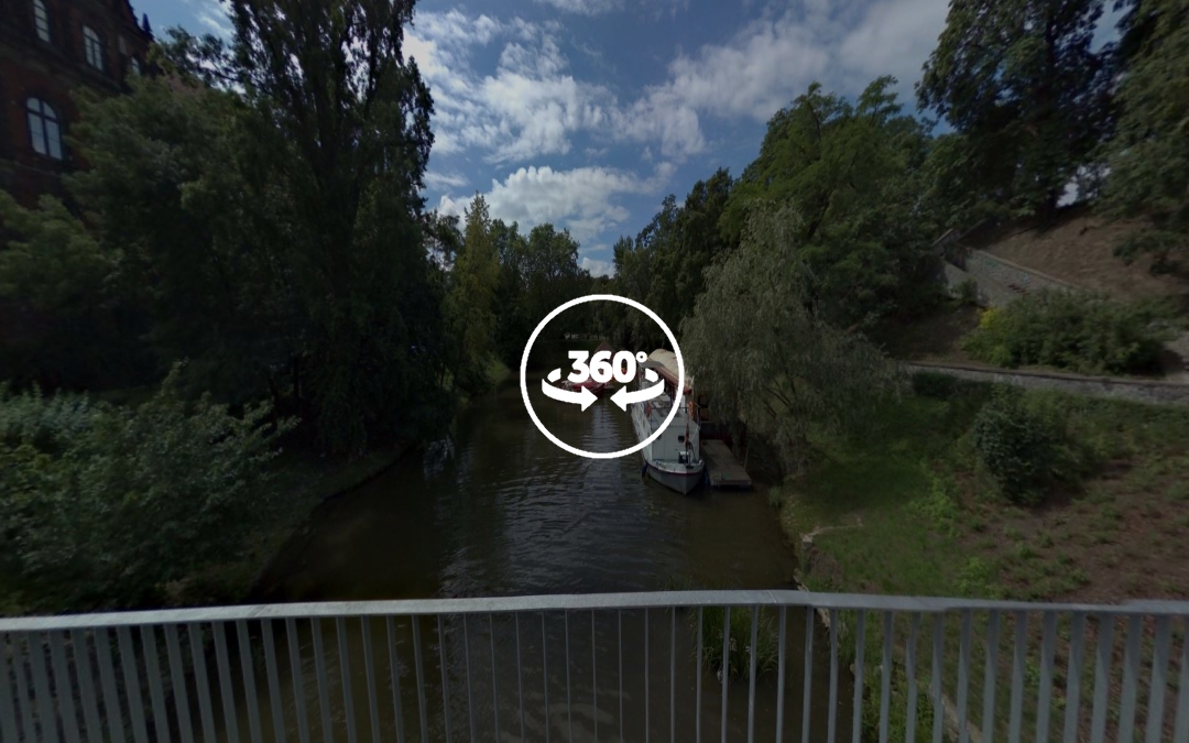 Foto 360 Bahía Góndola de Wroclaw (Breslavia). VidePan en Polonia