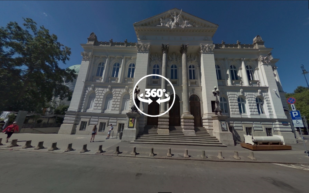 Foto 360 Galería de Arte Nacional de Varsovia.VidePan en Polonia