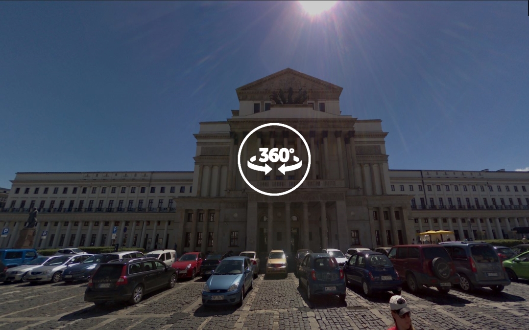 Foto 360 Gran Teatro Wielki – Ópera nacional. VidePan en Polonia