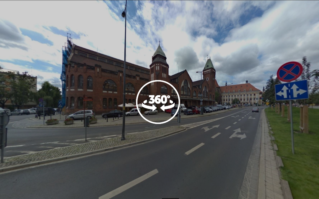 Foto 360 Hala Targowa de Wroclaw (Breslavia).VidePan en Polonia