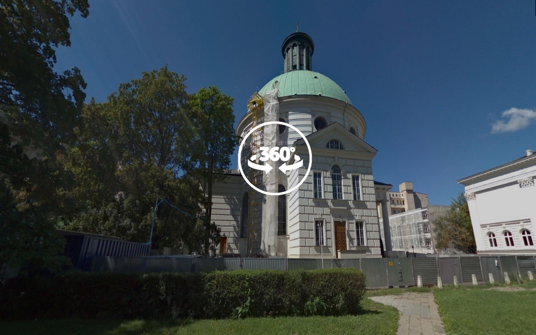 Foto 360 Iglesia Luterana de la Santísima Trinidad.videPan en Polonia