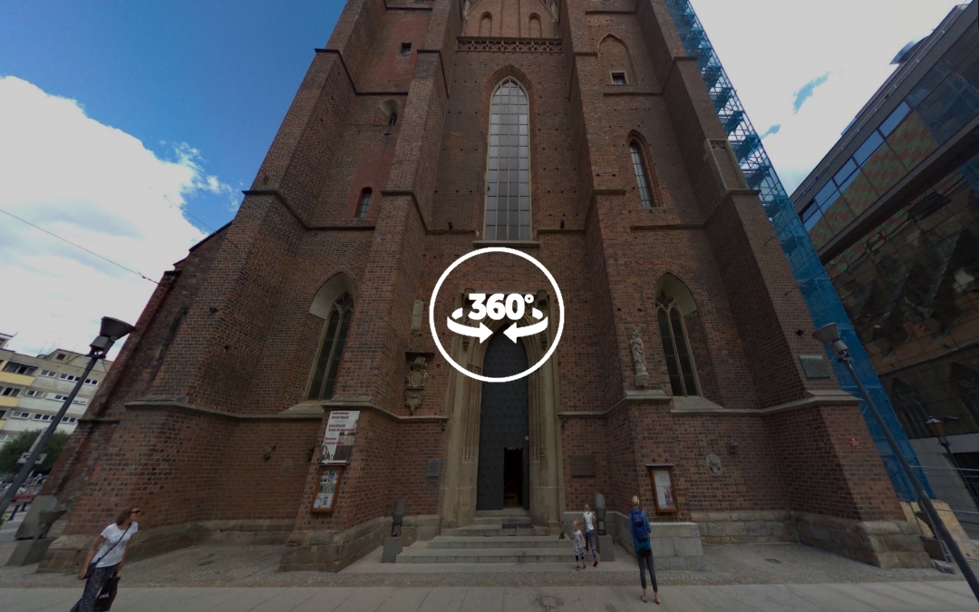 Foto 360 Iglesia Polaco – Católica de Santa María Magdalena de Wroclaw(Breslavia).VidePan en Polonia