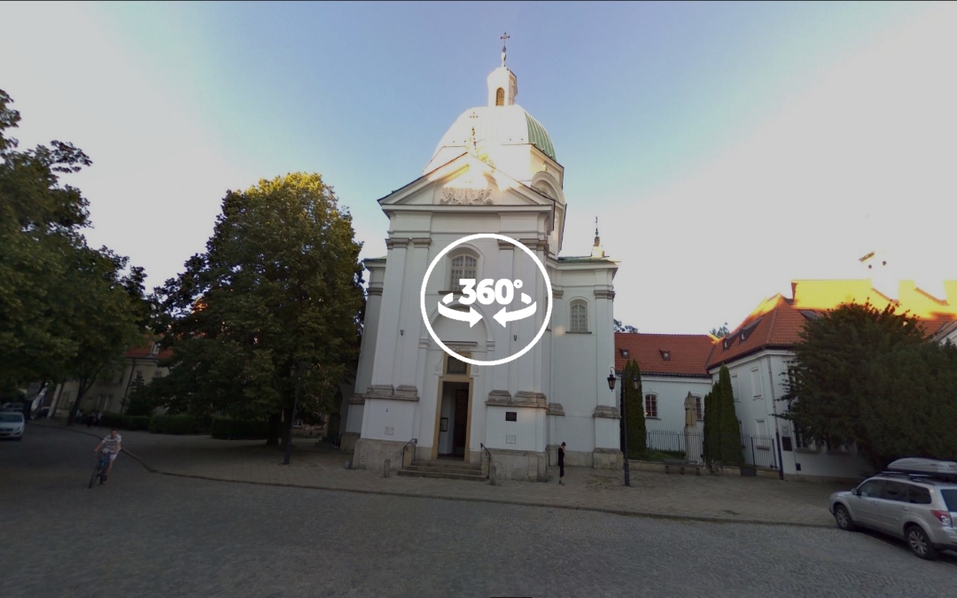 Foto 360 Iglesia de Santo Casimiro. VidePan en Polonia