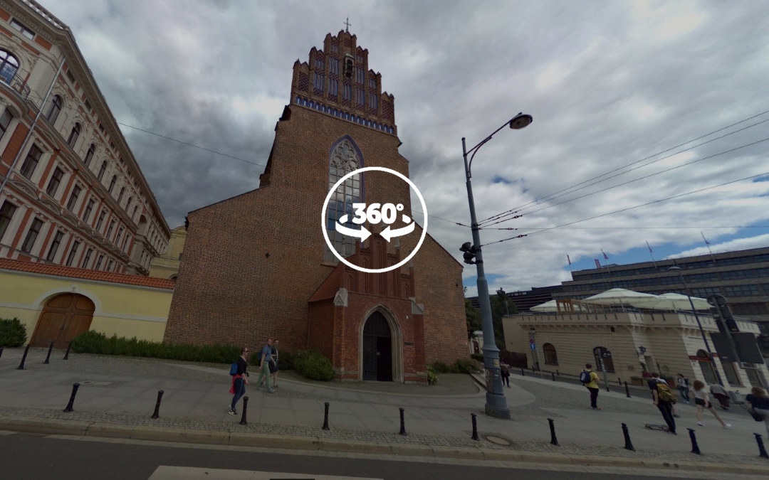 Foto 360 Iglesia del Corpus Christi de Wroclaw(Breslavia).VidePan en Polonia