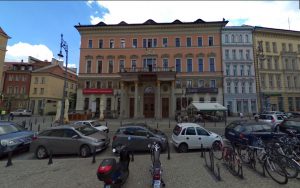 Antiguo edificio de la bolsa de Wroclaw(Breslavia)
