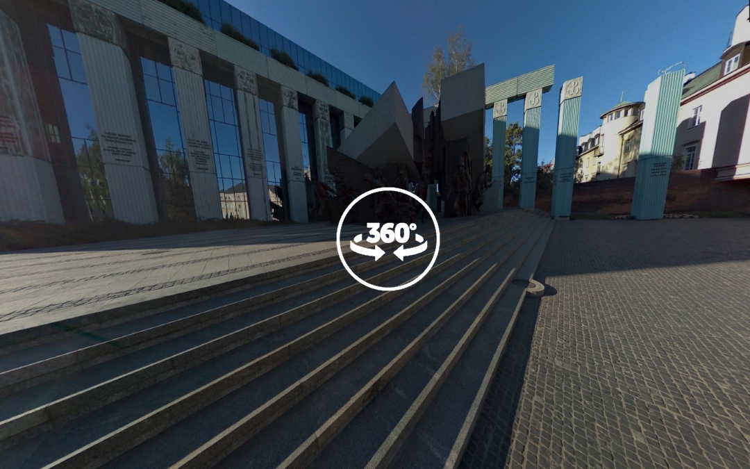 Foto 360 Monumento a los Héroes del Levantamiento. VidePan en Polonia